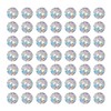 Pack of 144 Anti-Collision Prism Window Stickers for Bird Strikes,