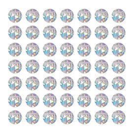 Pack of 144 Anti-Collision Prism Window Stickers for Bird Strikes, Prevent Glass Collisions, Stop Birds Flying in Windows, Circular