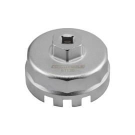 OEMTOOLS 87130 64MM Oil Filter Wrench with 14 Flutes For Use With Toyota and Lexus, 64MM Oil Filter Wrench, Cap Type Oil Filter Wrench, Cap Style Oil Change Tools