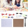 String Art Decorative Colourful DIY Nails Winding Lines Drawing Kit