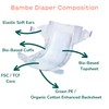Bambe | Eco Nappies | Small | From Birth to