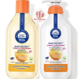 Baby Secret Vitamin C &Niacinamide Oil+Shower Gel.Whitening&