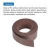 MECCANIXITY Leather Straps Strip Belt 2cm(0.8" Width) 100cm(40" Length) Leather