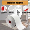 SHOWMEMY Vinyl Wall Base Baseboard Molding Trim, Self-Adhesive Rubber Molding,