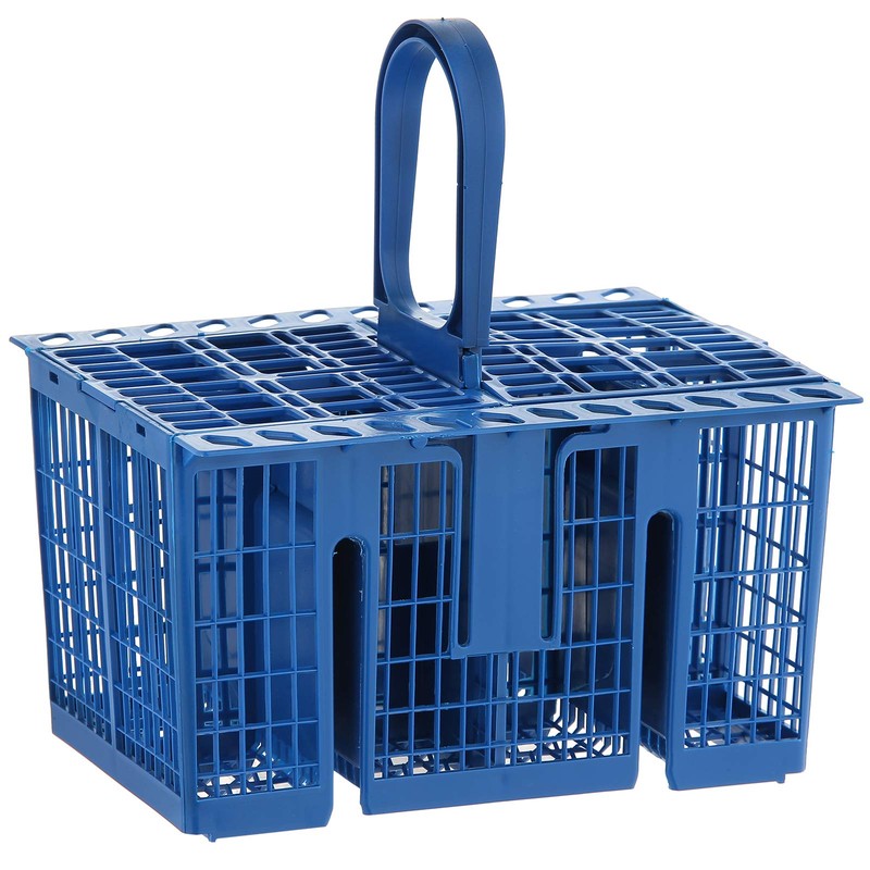 MasterPart 8 Compartment Blue Cutlery Basket Compatible With Indesit Dishwashers