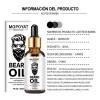 3 Esencia Aceite Para Crecer Barba Bigote Natural 30ml C/u
