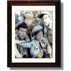 Andy Griffith Show Cast - Autograph Replica Print - Framed 8x10
