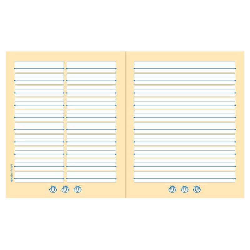 Formati Dictionary Book W.9 Quart 20 Sheets 6/6/6 mm Lined