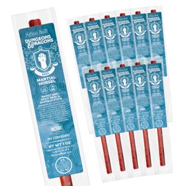 Mythical Meats Dungeons & Dragons Martial Morsel (Monk) - 12 Jerky Sticks - Sweet and Spicy Beef & Buffalo Stick, Gluten Free, MSG Free