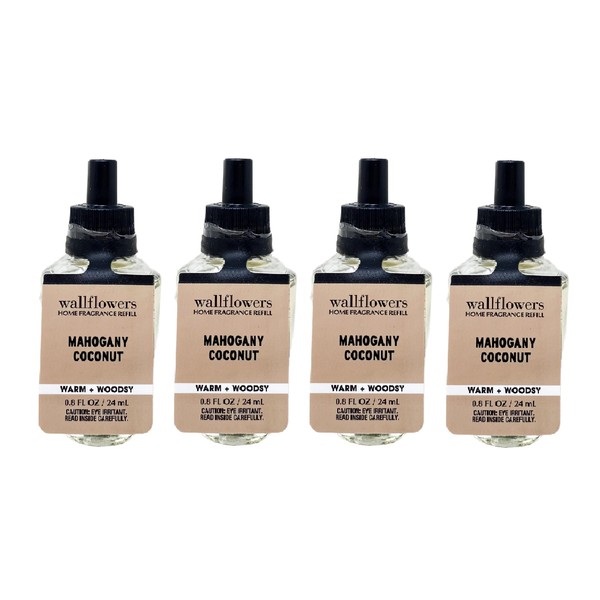 Generic Bath and Body Work Mahogany Coconut Set of 4