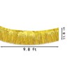 Parade Float Decorations - Gold Fringe Banners & Garlands, 11.8