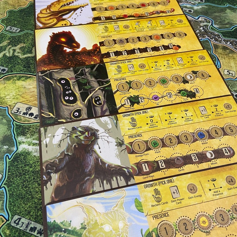 Greater Than Games Horizons of Spirit Island Punchboard Panels Cooperative