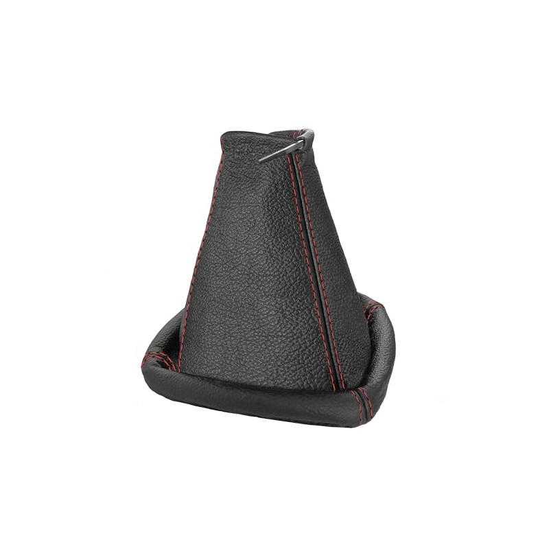 L&P A0002-1 Gear Stick Gaiter 100% Genuine Leather Black Stitching