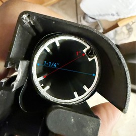 6DUSHOP Sortfle AM25 DC 12V Mechanical Limit Tubular Roller Blind Motor, Build in Limit Switch and Adjust by Allen Wrench, Wired for Motorized RV Shade, Electric Powered Roller Shades