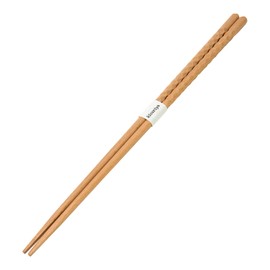 Kicoriya Chopsticks, Dishwasher Safe, Wooden, Heat Resistant, 13.0 inches (33 cm), Natural Wood