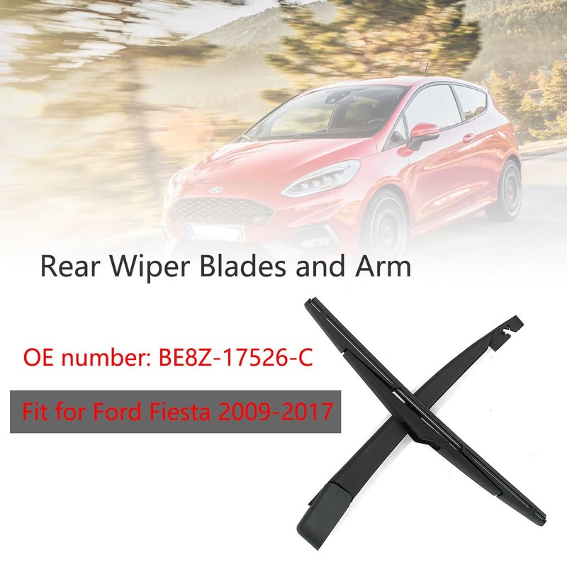 Rear Wiper Arm Blade and Arm Set Replacement for Ford