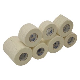 Jaybird & Mais 4600-2075 Jaybird and Mais 4600 Lightweight Athletic Stretch Tape: 2" x 7-1/2 yd, White