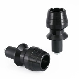 Universal Grip End konikaru Bar End End Caps Aluminum Shaving Set of 2 Black
