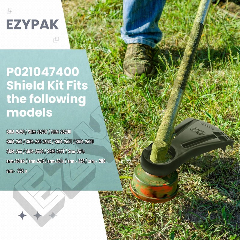 EZYPAK String Trimmer Shield Deflector Guard Kit for Echo P021047400