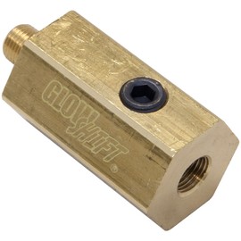 GlowShift 1/8 BSPT Oil Pressure & Oil Temperature Sensor Thread Adapter Compatible with Scion FR-S 2013-2016, Subaru BRZ 2013-2020 & Toyota GT86 2012-2016