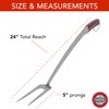 Grill Fork 24-inch Super Long for Grilling Barbecue Griddle and