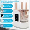 Electric Makeup Brush Cleaner-Multi-Functional Makeup Brush Cleaner Machine with Timer,