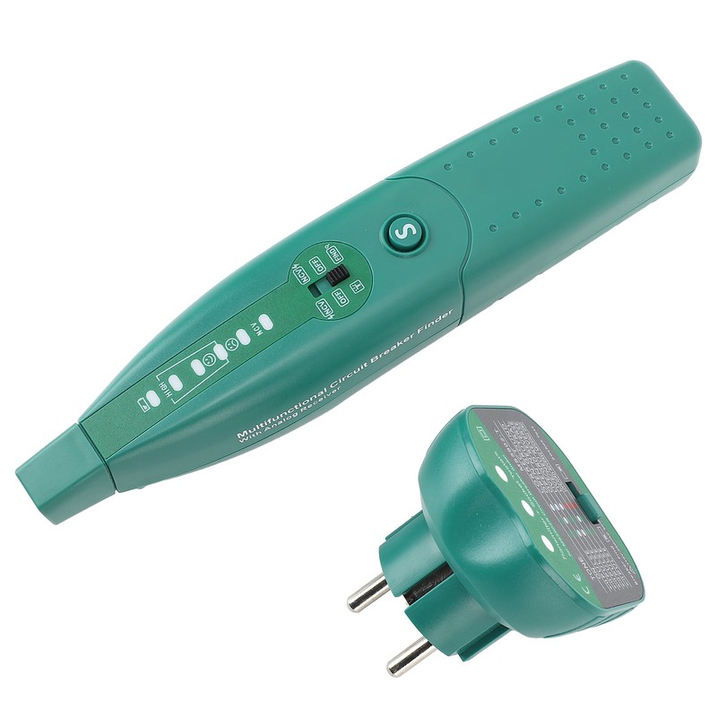 MS5902R Circuit Breaker Finder Multifunctional Fuse Socket Tester for Wall