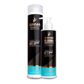 Kit Sí Hidratante Restructurante con Caviar Barcelona Pharma reestructuración - 2 packs de 2 unidades de 525mL 2kg