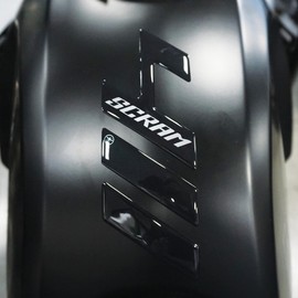 labelbike - Motorcycle Tank Pad Protection and Decoration Sticker compatible with Royal Enfield Scram 411