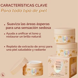 Crema de arroz hidratante e iluminadora, 2.48 onzas líquidas (paquete de 1)