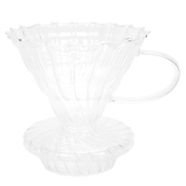 Glass Pour Over Coffee Dripper Cone Filter Cup Coffee Machine Accessories Home Office Use