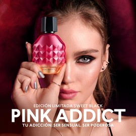 Esika L'Bel Pink Addict de Sweet Black, Cyzone Perfume de Mujer 50 ml.