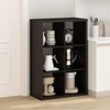 Furinno Hermite 6-Cube Open Shelves Kitchen Storage, Kitchen Island, Bakers