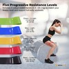 Social Hike Resistance Bands 5-Pack – Anti-Slip Latex Workout Loops