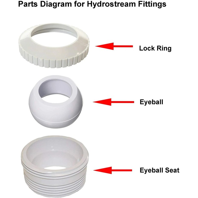 Pool Supply Town 5 PK Pool Spa Hydrostream Return Jet