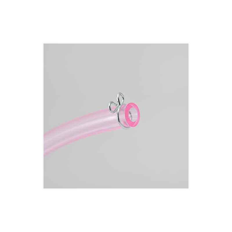 デイトナ(Daytona) バイク用 ブリーザーホース 内径φ4×外径φ7 全長1m 耐油性 塩ビホース ピンク 91858