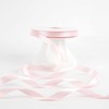 HUIHUANG Pink Satin Ribbon 1/2 inch X 50 Yards Continuous,