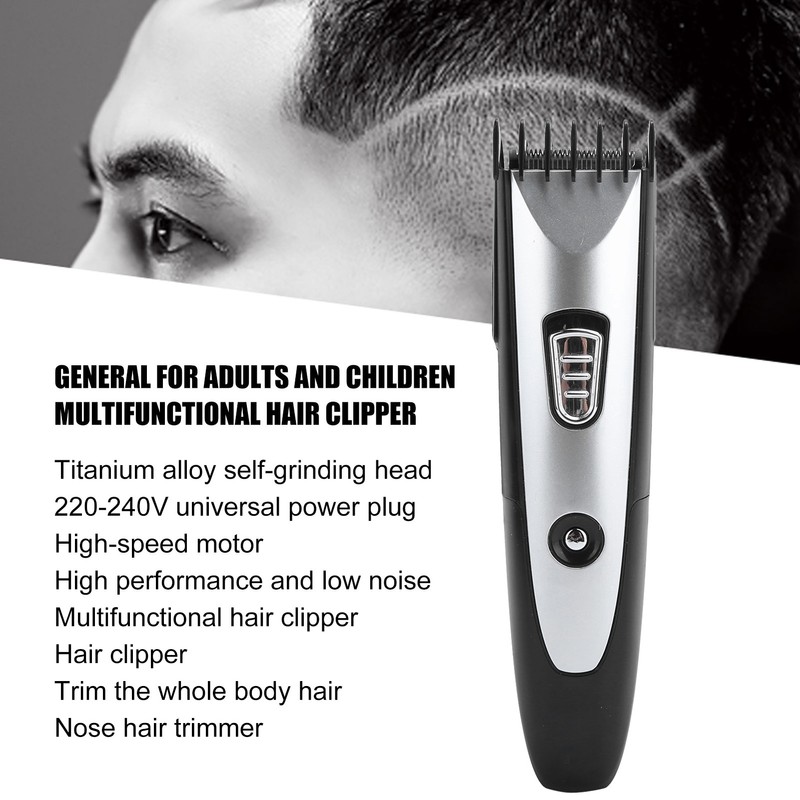 2 in 1 MultiFunctional Electric Hair Clipper Cutter Nose Hair