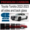 TintPro Premium Carbon Window Tint fits Toyota Tundra 2022-2025 precut