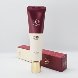 Sooryehan Hyobidam Fermented Sun 60ml Wrinkle Improvement Anti-Aging Sun Cream SPF50+ / 수려한 효비담 발효 선 60ml 주름개선 안티에이징 선크림 SPF50+