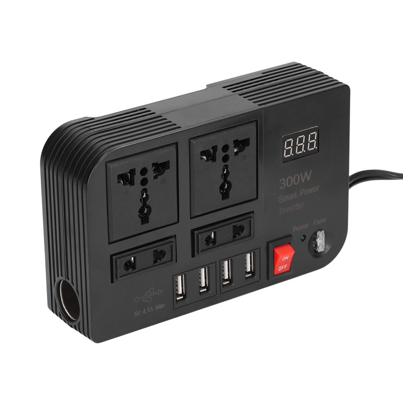DC12V to AC220V LCD Modified Sine Wave Inverter Car Multifunctional