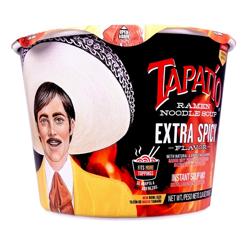 Tapatio Spicy Ramen Noodle Soup Big Bowl - Extra Spicy