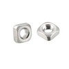 sourcing map M3 Square Nuts, 304 Stainless Steel Metric Coarse