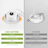 ASD 6 Pack 4 Inch Gimbal LED Recessed Lighting with