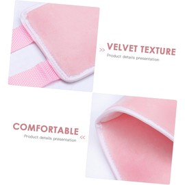 Abaodam Banda Aplicadora para Autobronceador Corporal, Color Rosa, Material Flexible y Aterciopelado, 1 Unidad, Adecuado para Espalda