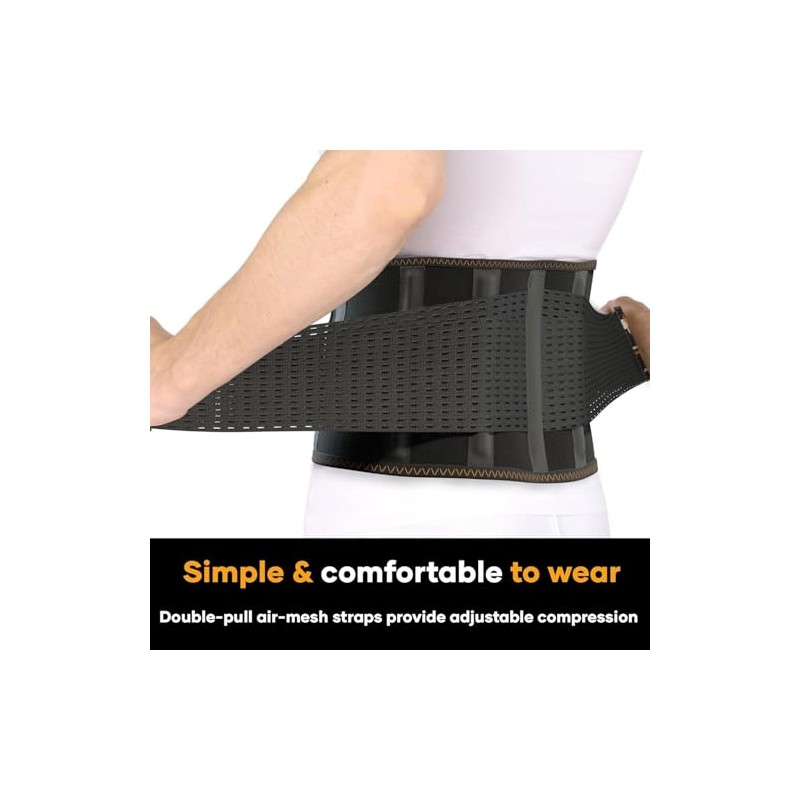 MEDiBrace Faja lumbar PLUS para levantamiento de pesas en el