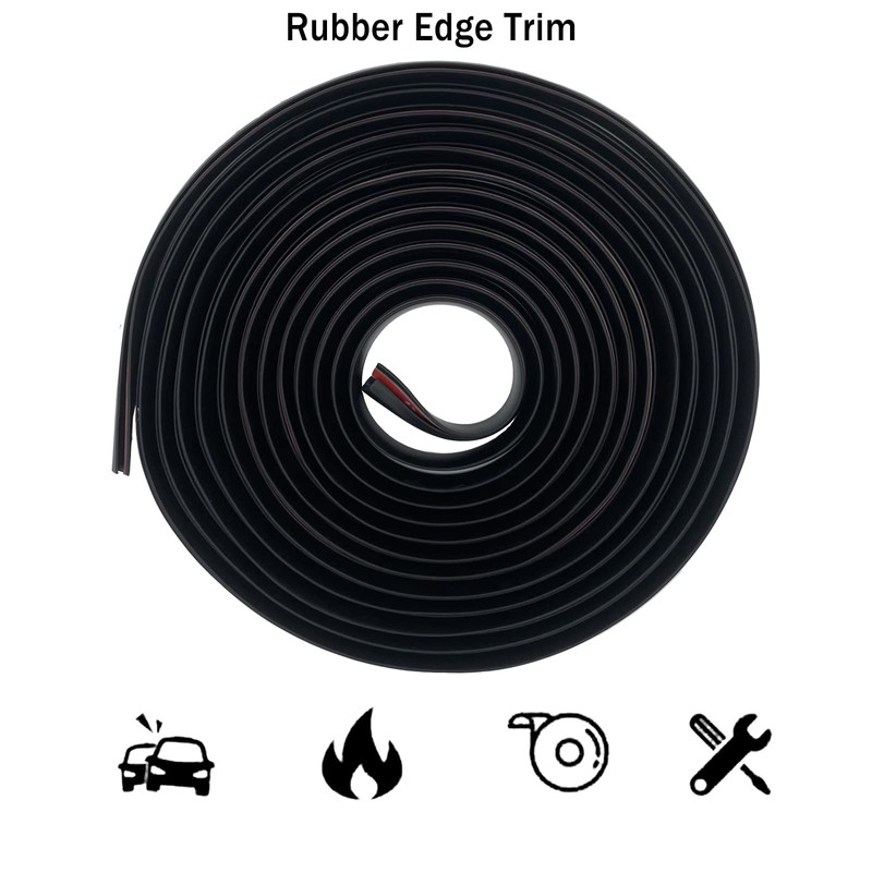 Car Door Edge Guards Self Adhesive Rubber U Channel Edge