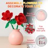 Mini Flowers Building Block Set with Vase - Creative Bouquet