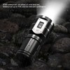 Strong Light Flashlight Digital Display Rainproof Rechargeable Flashlight for Camping