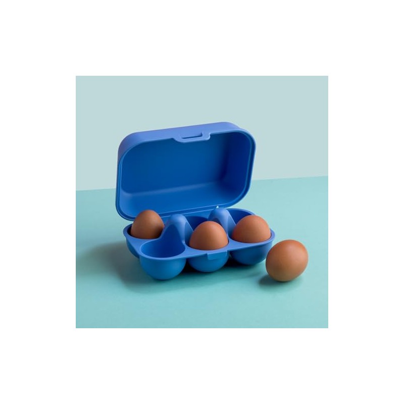 Koziol EGGS TO GO MINI Egg Box for 6 Eggs,